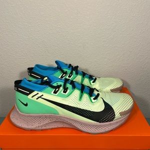 New w/box Nike ACG Pegasus Trail 2 Barley Volt Laser Blue mens size 12